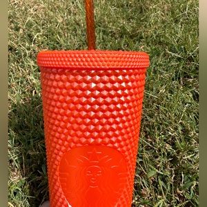 Starbucks Limited Edition Studded Tumbler Orange Pearl Halloween 2022 Venti
